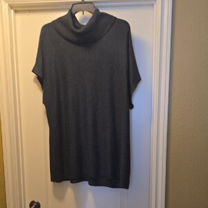 Vince Camuto Black Knit Turtleneck Pullover